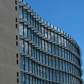 View of flats from the outside