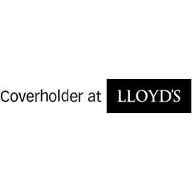 cover holder at lloyds logo