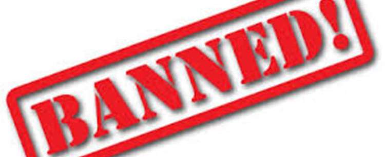 Banned logo