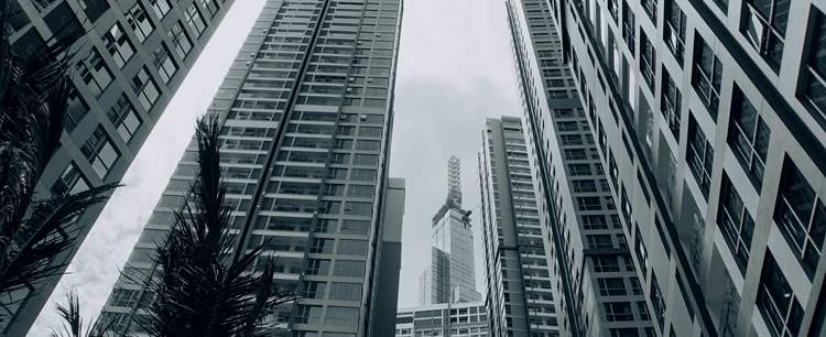 Skyscrapers from the bottom up